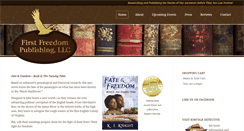 Desktop Screenshot of firstfreedompublishing.com